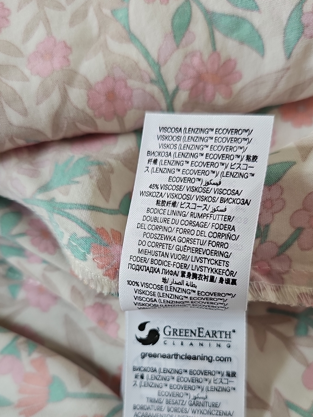 NWOT BODEN Floral Godet Tea Dress Maxi V-Neck Fit & Flare 20 - 22 - Picture 10 of 15
